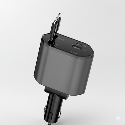 Carregador 4 em 1 p/ Carro